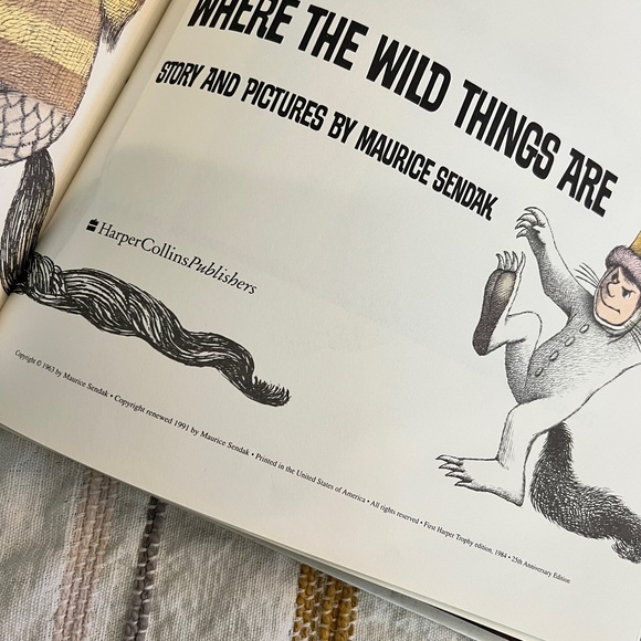 Where the Wild Things Are:NIB Wild Thing#3 Doll & 25th Anniversary Ed. Book. - Picture 6 of 15